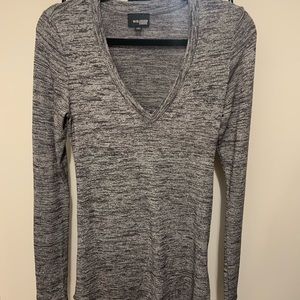 Wilfred Free Long Sleeve Top with back cut out